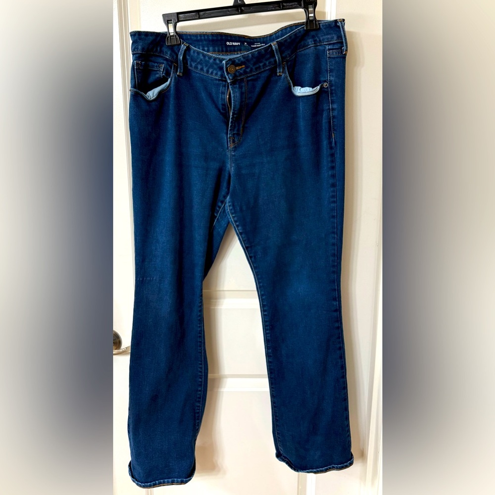 Old Navy Mid-Rise Kicker Boot-Cut Jeans - Women's 16 Petite
